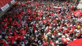 Tunisians rally in support of embattled trade union amid government clampdown