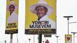 Museveni leads in tense election marred by internet shutdown and voting interference