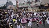 Clashes erupt at Mexico City march commemorating 1968 student massacre