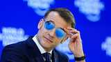 Why Macron wore sunglasses indoors at Davos