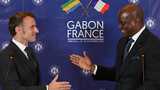 French President Emmanuel Macron continues his African tour in Libreville