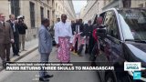 France hands back human remains to Madagascar 127 years after colonial massacre