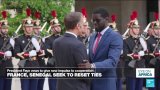 Leaders of Senegal, France say they're committed to strengthening relationship