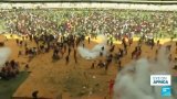 Kenya police fire at mourners after violence erupts at viewing of body of ex-Premier Odinga