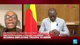 'If there's a coup, then ECOWAS will be willing to step in': West Africa bloc orders troops to Benin