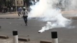 Kenyan police shoot protester at close range during latest rallies over blogger's death