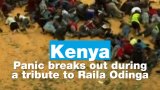 Kenya: Panic breaks out during a tribute to Raila Odinga