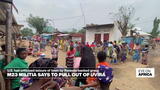 M23 militia says to pull out of key DR Congo city at US's request
