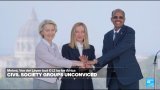 African civil society unconvinced by Meloni, von der Leyen investment plan
